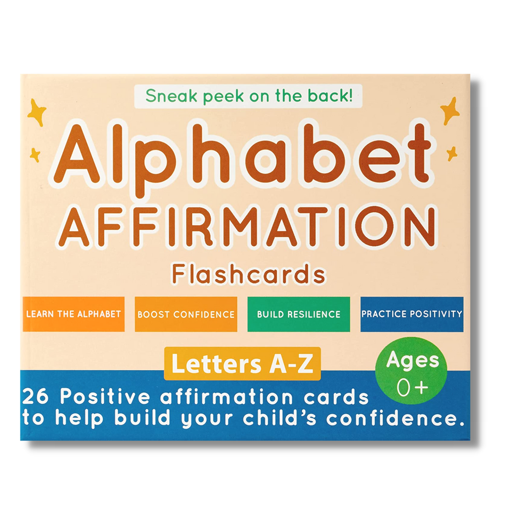 alphabet memory flashcards for kids, educational toys for kids, affirmations for children