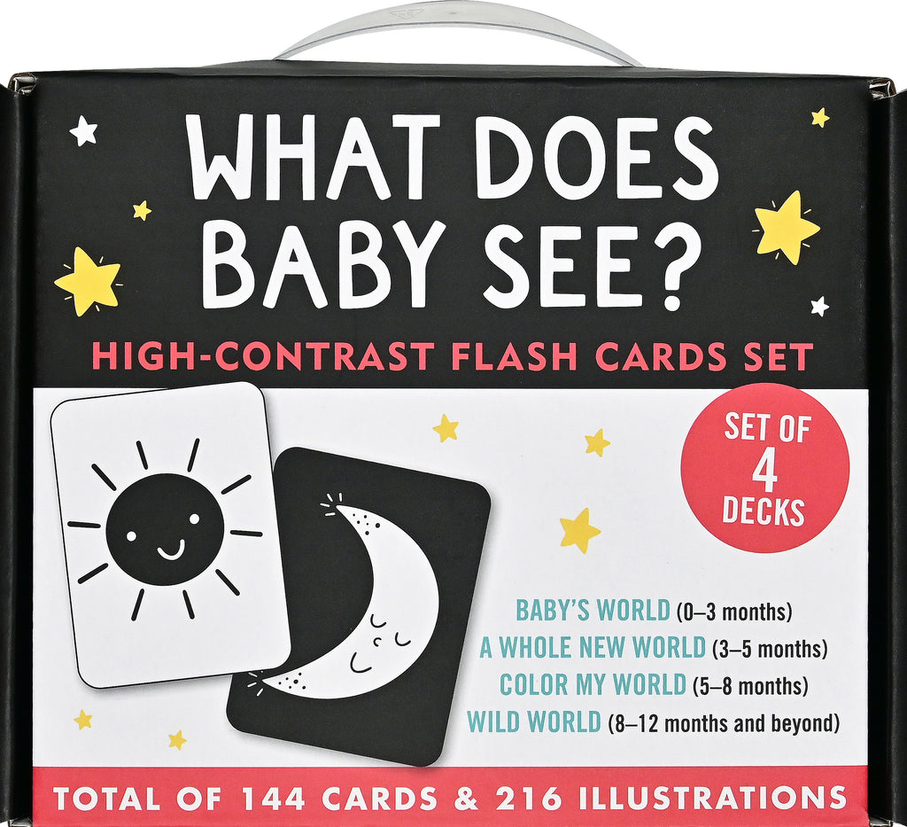 what does baby see high-contrast flashcards box, set of 4