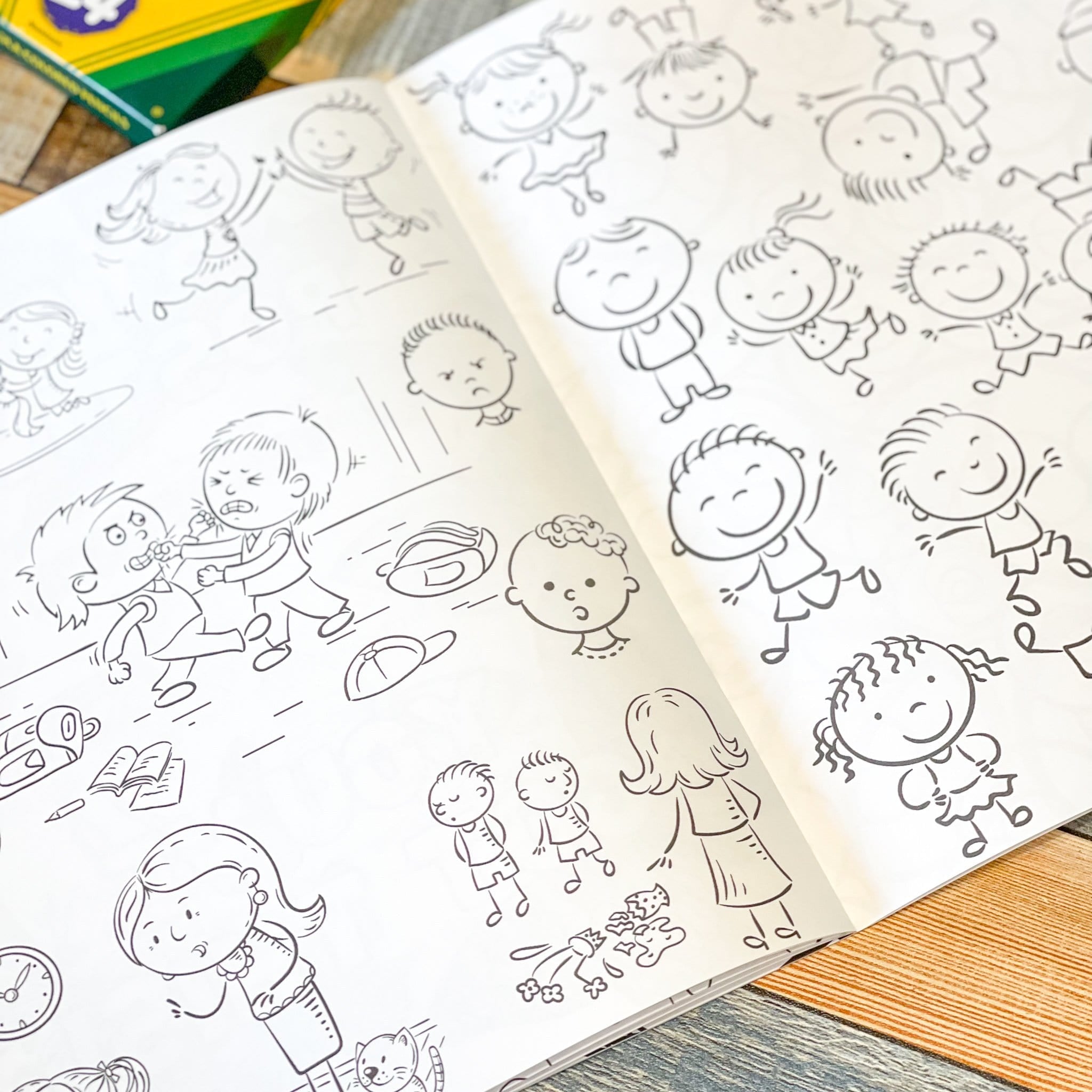 My Very Own Character Coloring Book – Bored to Brilliant